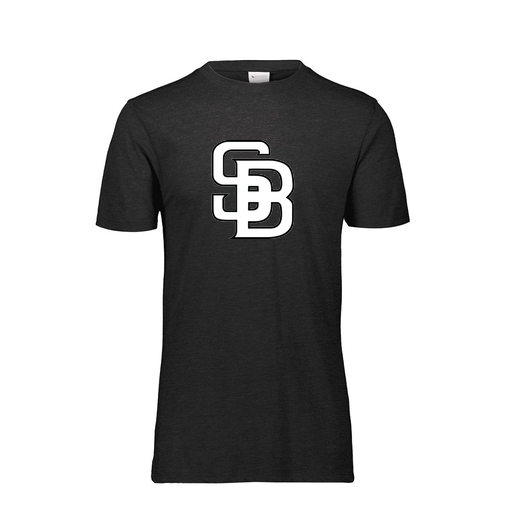 [FTSCUBBK-AS-LOGO1] Decker Men's Tri-Blend T-Shirt - Short Sleeve (Adult S, Black, Logo 1)