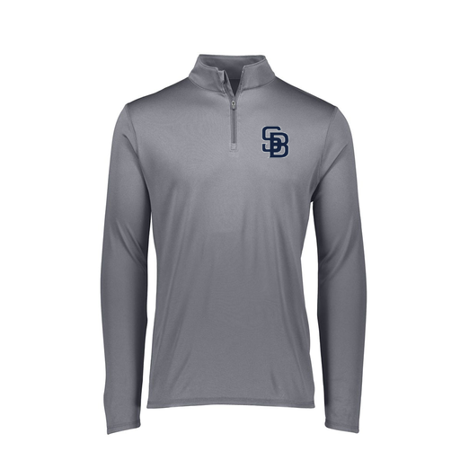 [FTLQFLGY-FAXS-LOGO2] Decker Women's Flex-Lite 1/4 Zip Shirt (Female Adult XS, Gray, Logo 2)