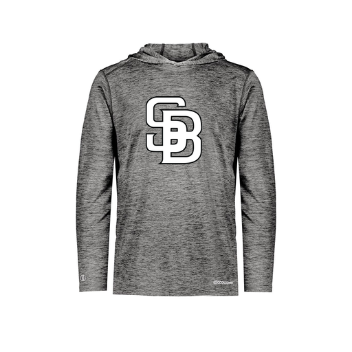 [FOLHCGBK-AS-LOGO1] Decker Men's Charge Hoodie (Adult S, Black, Logo 1)