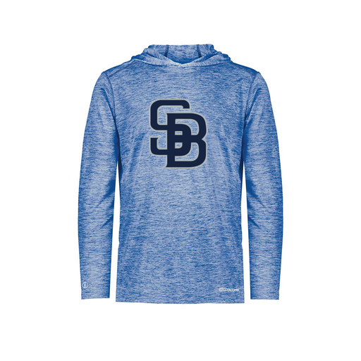 [FOLHCGRY-AS-LOGO2] Decker Men's Charge Hoodie (Adult S, Royal, Logo 2)