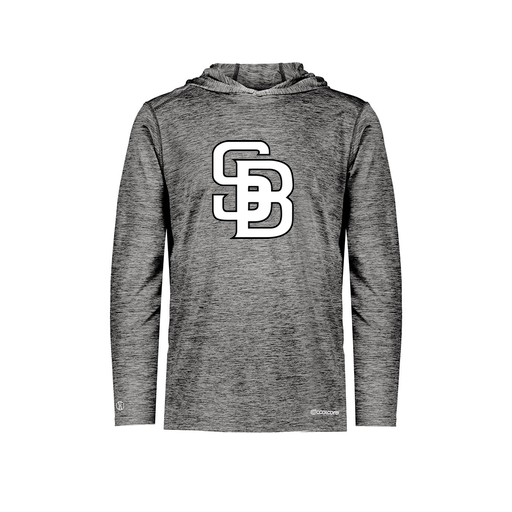 [FOLHCGBK-YS-LOGO1] Decker Youth Charge Hoodie (Youth S, Black, Logo 1)